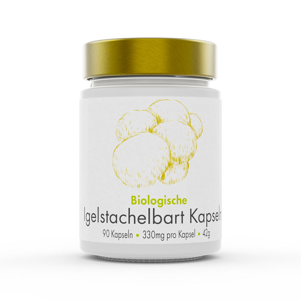 Biologische Igelstachelbart Kapseln