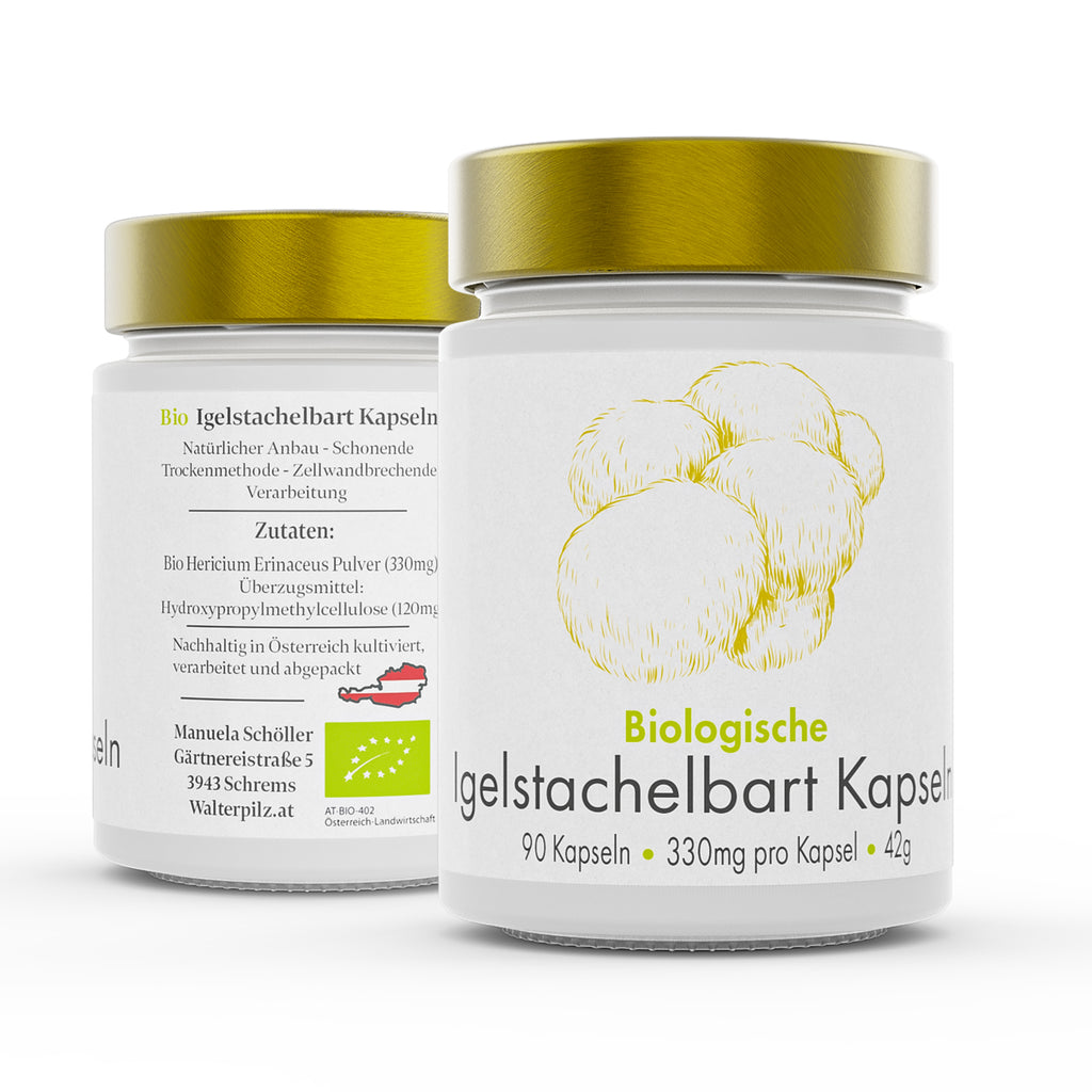 180 Biologische Igestachelbart Kapseln